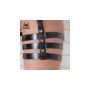 PU Leather Woman Thigh Bondage Suspenders Sword Belt Gothic Thigh Harness Waistband Belt Erotic Stockings Fashion