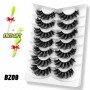 Lashes 5/7 Pairs Eyelashes Faux Mink Eyelashes Long Lasting Fluffy Mink Lashes Dramatic Volume lashes