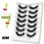 Lashes 5/7 Pairs Eyelashes Faux Mink Eyelashes Long Lasting Fluffy Mink Lashes Dramatic Volume lashes