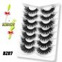 Lashes 5/7 Pairs Eyelashes Faux Mink Eyelashes Long Lasting Fluffy Mink Lashes Dramatic Volume lashes