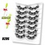 Lashes 5/7 Pairs Eyelashes Faux Mink Eyelashes Long Lasting Fluffy Mink Lashes Dramatic Volume lashes