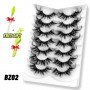 Lashes 5/7 Pairs Eyelashes Faux Mink Eyelashes Long Lasting Fluffy Mink Lashes Dramatic Volume lashes