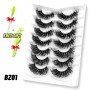 Lashes 5/7 Pairs Eyelashes Faux Mink Eyelashes Long Lasting Fluffy Mink Lashes Dramatic Volume lashes