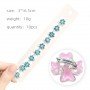 10pcs Small Flower Buckle Hair Clips Hairpins for Women Girls Fashion DIY Hair Styles Holder Hair Pins Claws Hair Accessories