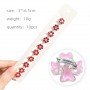 10pcs Small Flower Buckle Hair Clips Hairpins for Women Girls Fashion DIY Hair Styles Holder Hair Pins Claws Hair Accessories