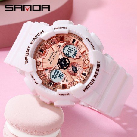 Digital Waterproof Watch For Women
