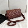Designer Saddle Shoulder Pu Leather Hand Bag for Women