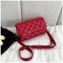 Designer Saddle Shoulder Pu Leather Hand Bag for Women