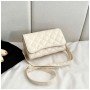 Designer Saddle Shoulder Pu Leather Hand Bag for Women