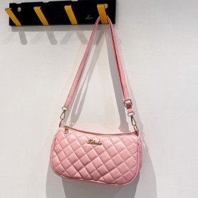 Cross Embroidery Trendy Shoulder Fashion Handbag