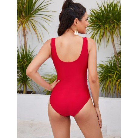 Body Slim One Piece Monokini Swimsuit for Women