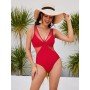 Body Slim One Piece Monokini Swimsuit for Women