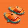 2022 Summer Children's Shark Slippers Thick Bottomed Home Bathing Home Slipper Indoor Household Kids Slides Flip Flops Sandals