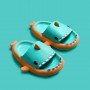 2022 Summer Children's Shark Slippers Thick Bottomed Home Bathing Home Slipper Indoor Household Kids Slides Flip Flops Sandals