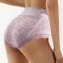 Women Hollow Out Seamless Floral Comfortable Panties