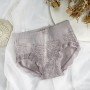 Women Hollow Out Seamless Floral Comfortable Panties